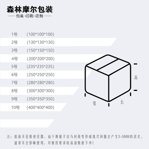 淘宝正方形快递包装盒批发五层加厚硬三层搬家纸箱大号打包纸盒子 - 图3