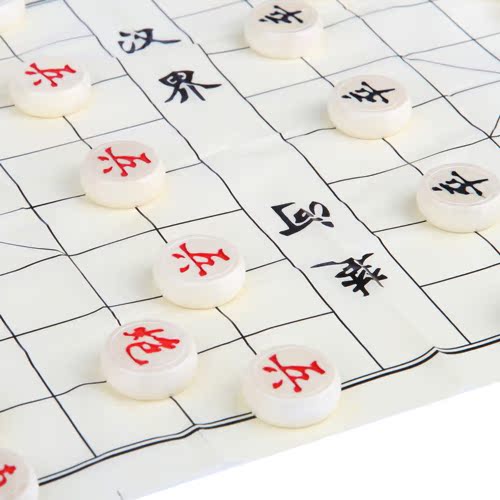 得力中国象棋木制象棋益智初学者象棋 字迹清晰得力象棋得力棋盘学生大号儿童便携式相棋 - 图2