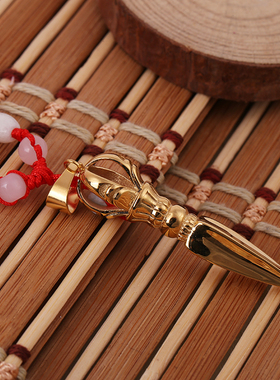 结缘金刚杵钛钢护身符金刚杵