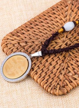 金刚萨埵吊坠钛钢金刚萨埵