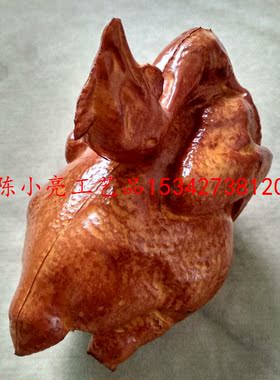 仿真烤鸡模型仿真烧鸡模型整只鸡模型仿真食品模型定做