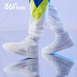 Детские высокие кроссовки для мальчиков, демисезонная белая обувь для отдыха, спортивная обувь, подходит для подростков