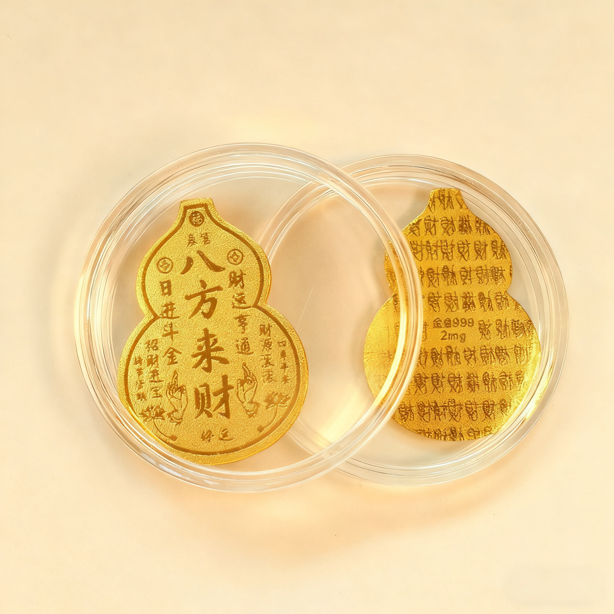 黄金手机贴2mg本命年招财金片福禄吉祥足金999生日礼物平安护身符,淘宝优惠券,粉丝福利购,淘宝优惠卷