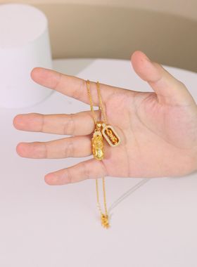 项链饰品小众时尚女生首饰高级感轻奢链子久戴不掉色