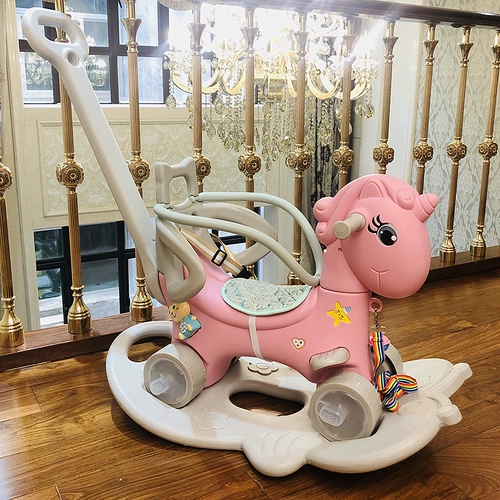 Детские качели, коляска, музыкальная универсальная качалка, детская пластиковая игрушка