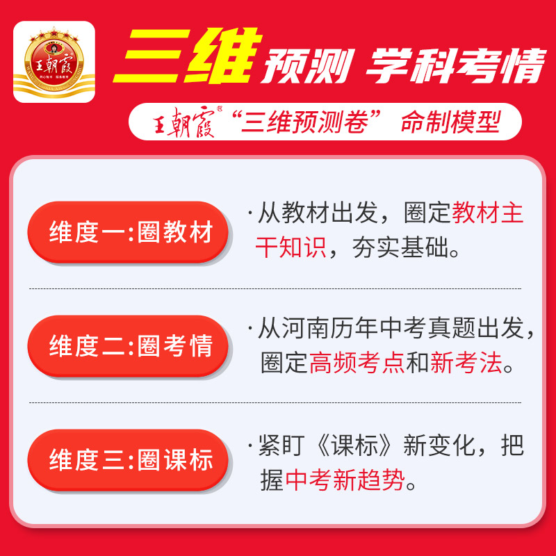 2024新王朝霞河南中考预测卷猜押题语文数学英语物理化学道德与法治地理生物历史套装9科八九年级中考冲刺试卷试题研究二三模拟-图0