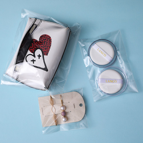 OPP自粘袋透明服装包装袋定做不干胶自封袋饰品塑料密封袋子包邮 - 图1