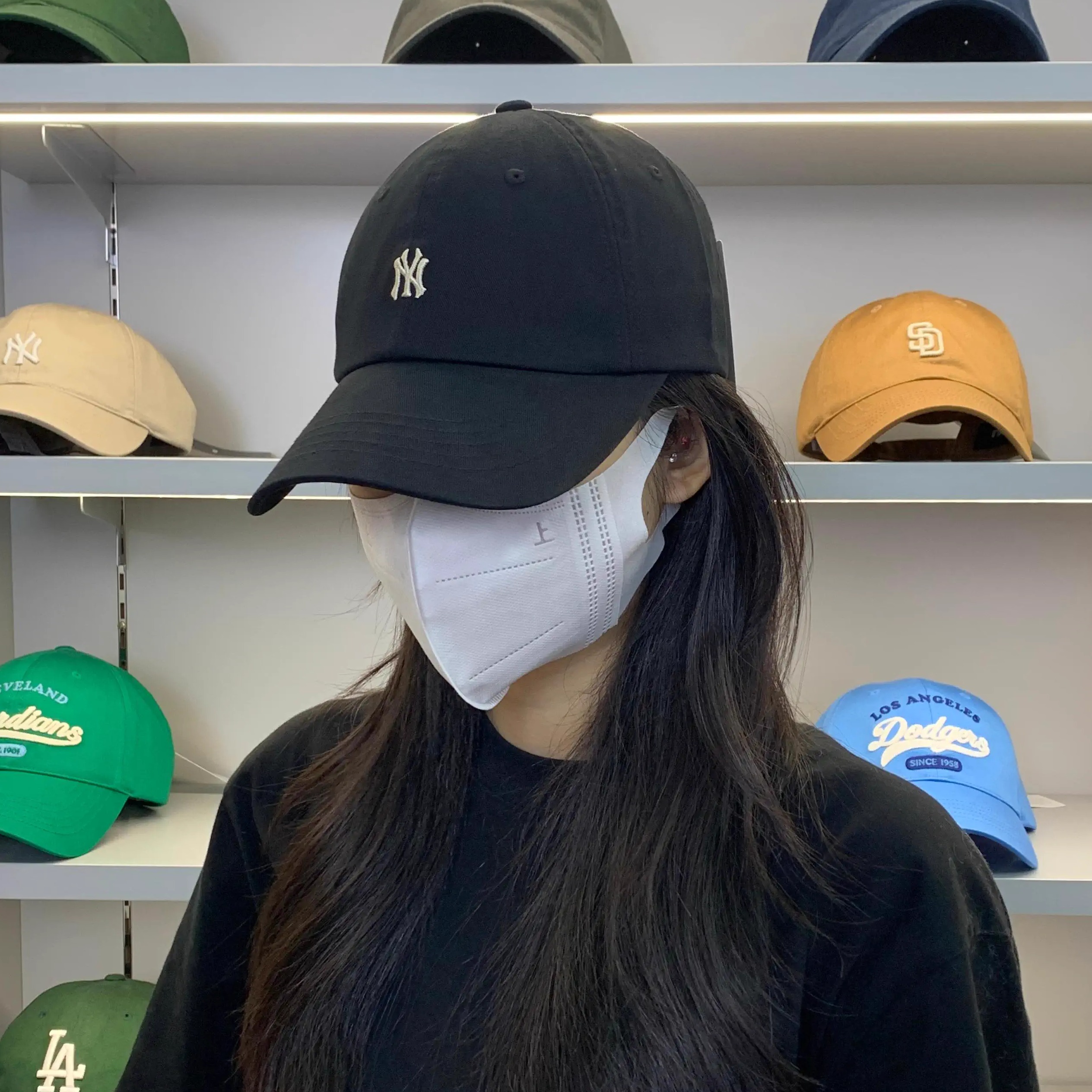 韩国MLB专柜正品棒球帽2025春季新款迷你小标百搭男女运动鸭舌帽