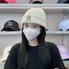 Korean genuine MLB hat 2025 new winter NY knitted hat warm woolen hat versatile LA cold hat for men and women