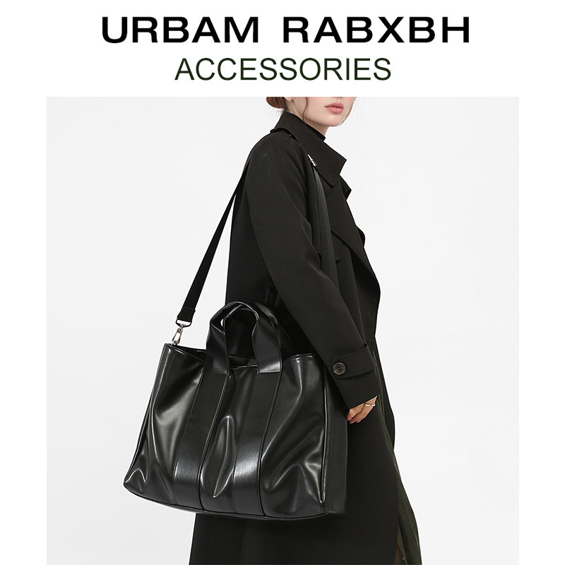 小众设计宽肩带大托特包包女2025新款大容量手提包休闲单肩斜挎包,淘宝优惠券,粉丝福利购,淘宝优惠卷