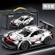 Lambo sports car building block Gini Green Bull car assembly model adult difficult educational toy racing car for boys