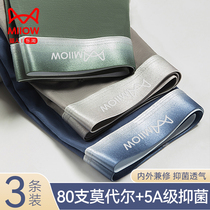 Cat Human Underpants Male Modale Mens Four Corners Bacteriostatic Breathable Summer Thin guys Big size flat angle shorts underpants