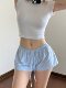 BM casual leggings ແອວຕ່ໍາສັ້ນ pants ບ້ານ