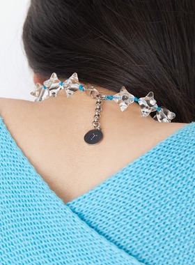 bonbonmuseum琉璃项链中性手工