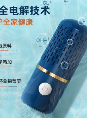 无线果蔬清洗机肉类蔬菜洗水果神器自动家用食材去农残净化洗菜机