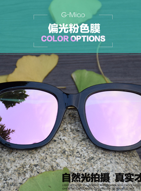 墨镜偏光韩版复古风男士太阳镜