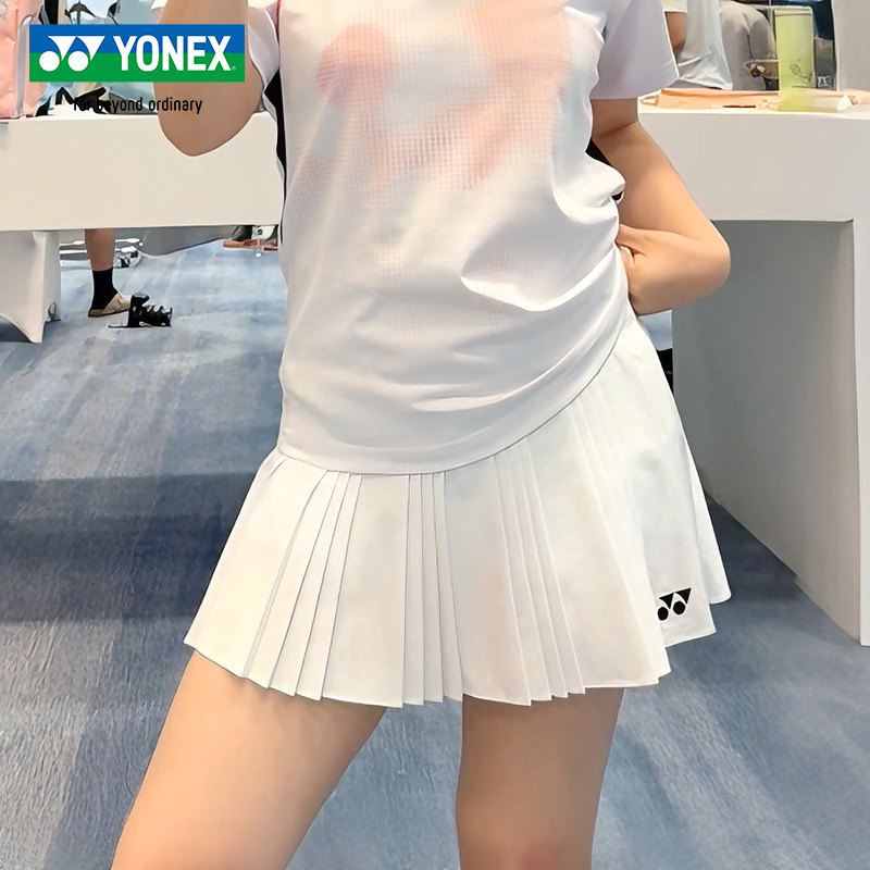 YONEX/尤尼克斯2026新款羽毛球运动短裙速干透气网球裙2201326TCR,淘宝优惠券,粉丝福利购,淘宝优惠卷