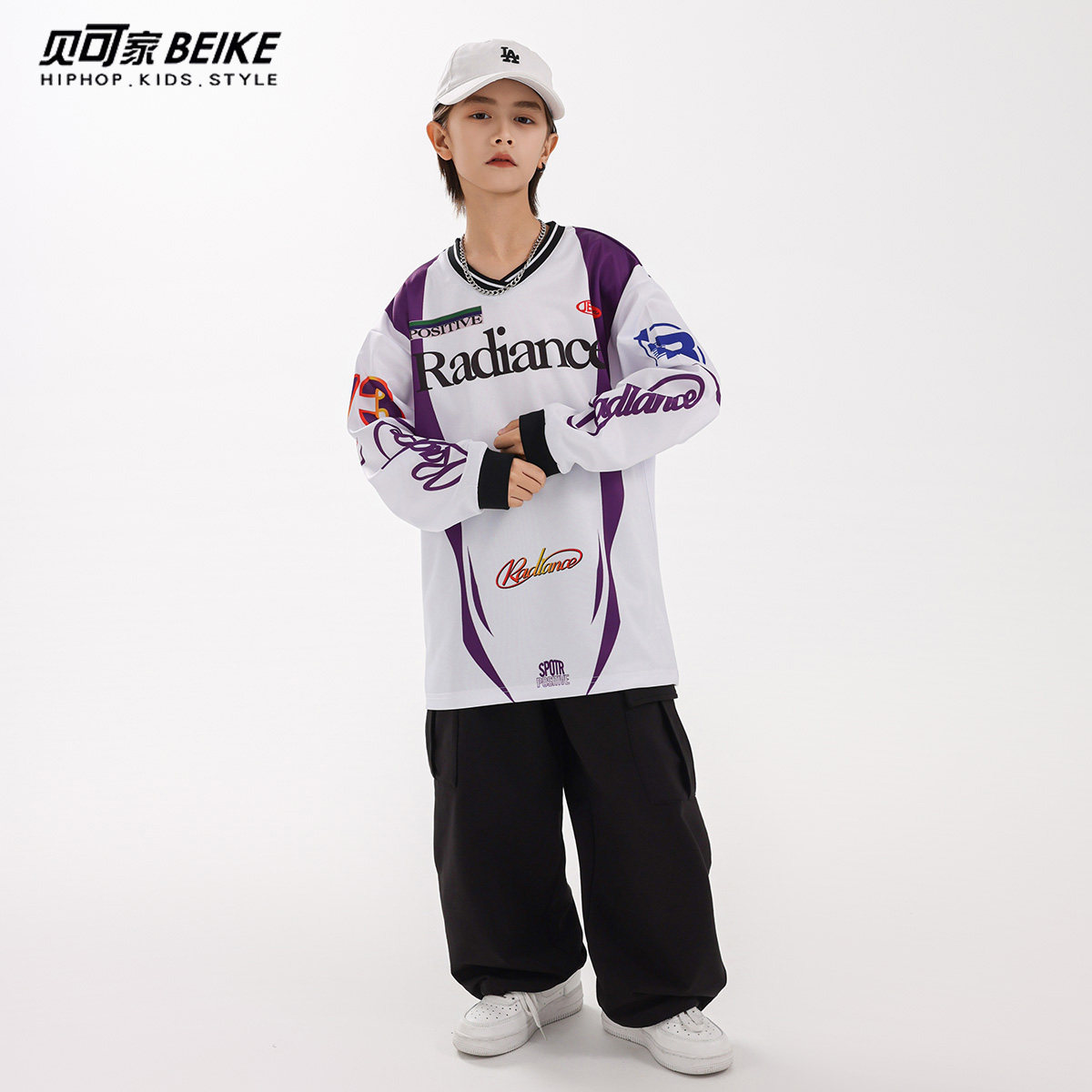 贝可家儿童街舞潮服套装少儿hiphop美式球衣嘻哈男童街舞演出服装,淘宝优惠券,粉丝福利购,淘宝优惠卷