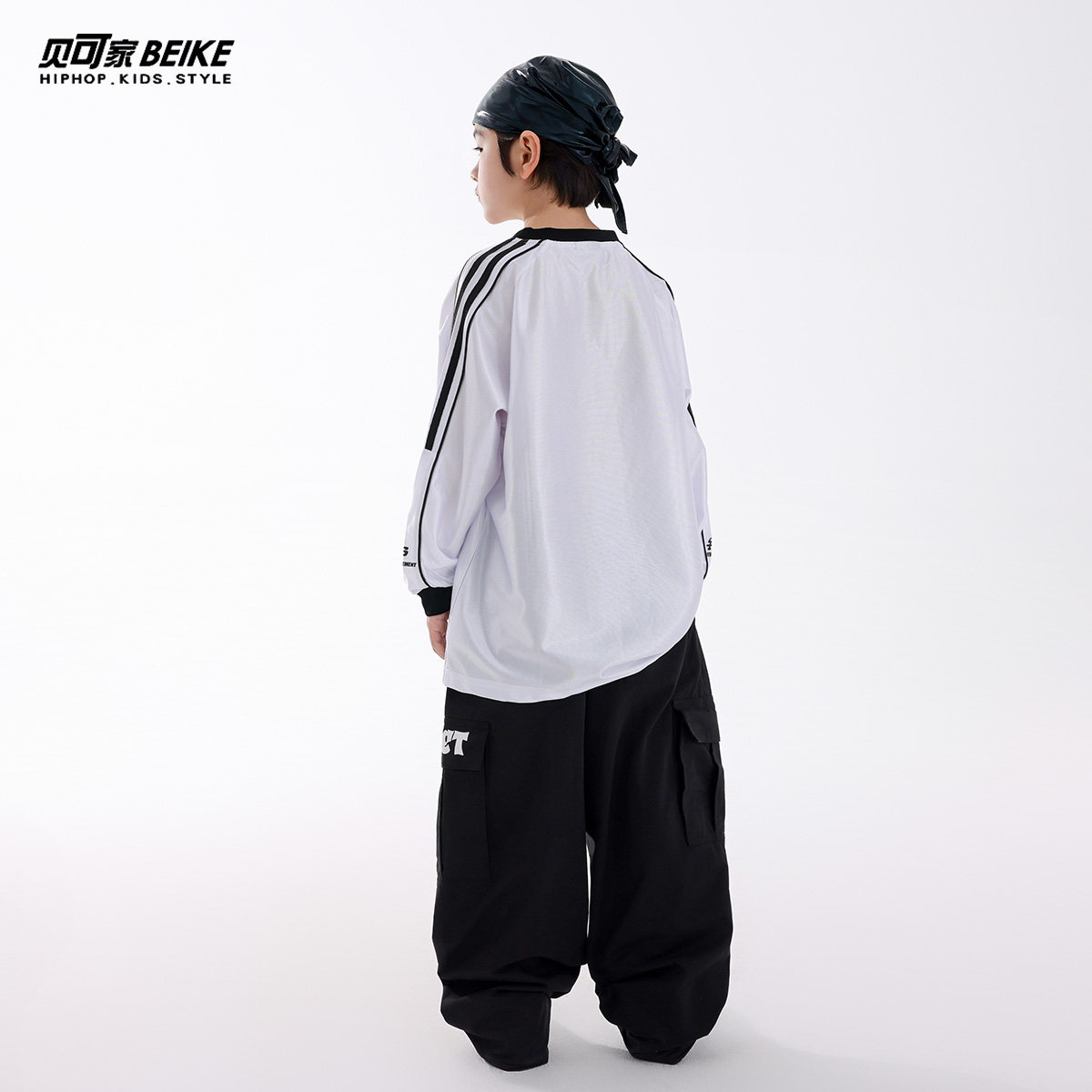 贝可家少儿街舞儿童潮服套装男童新款上衣hiphop裤子嘻哈表演出服,淘宝优惠券,粉丝福利购,淘宝优惠卷