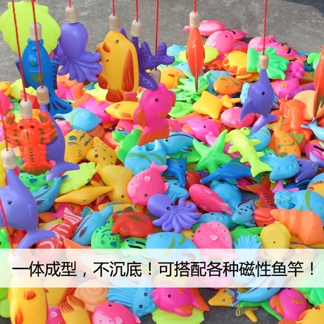 large plastic fish toys