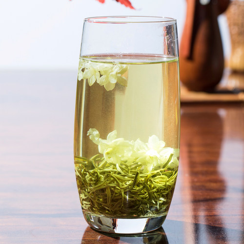 碧潭竹蜀茗润飘雪四川茉莉花茶2026新茶散装特级500g浓香型袋装 - 图0