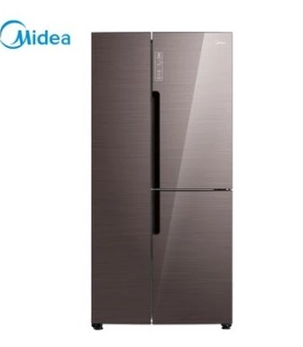 电冰箱家用变频三开门对开门节能冰箱 E 501WKGPZM BCD 美 Midea 电冰箱家用变频三开门对开门节能冰箱 E 501WKGPZM BCD 美 Midea