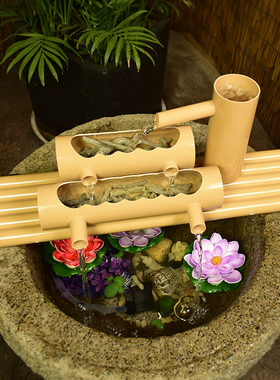 PVC竹过滤器流水器滴流盒带氧气