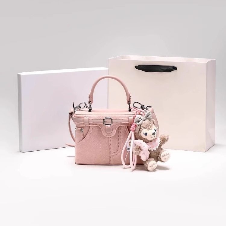 Callmekitten2025新款雪莉玫可爱小熊化妆包包时尚手提斜挎盒子包,淘宝优惠券,粉丝福利购,淘宝优惠卷