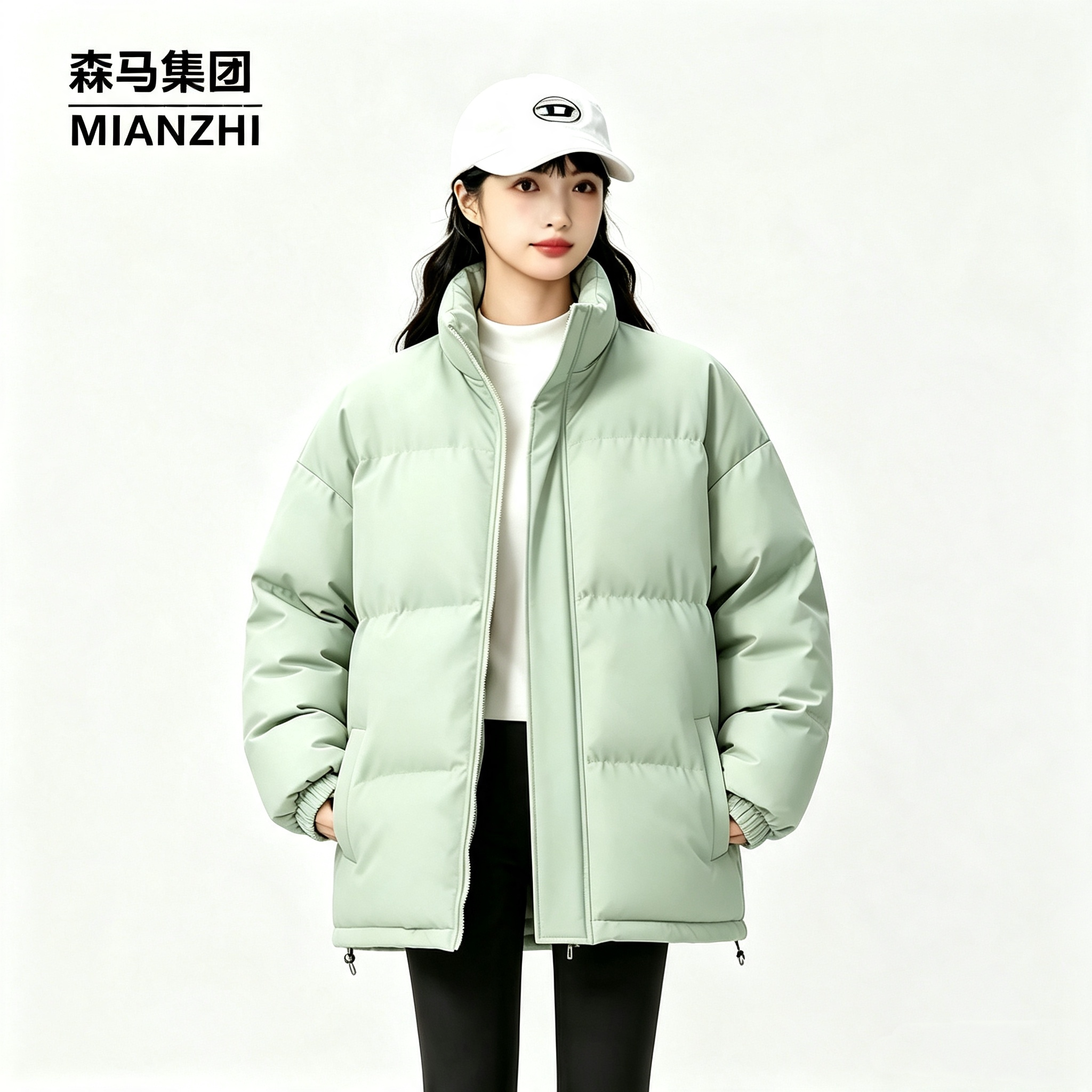 【森马旗下】棉致冬季棉服男女同款外套