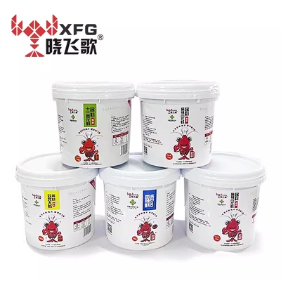 晓飞歌潜江油焖大虾秘制酱1kg蒜蓉麻辣龙虾酱料桶装餐饮商用批发