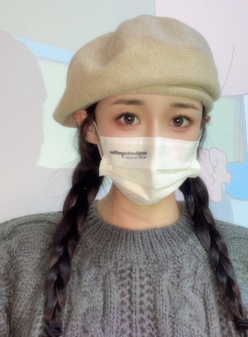画家帽逛街休闲女性秋冬