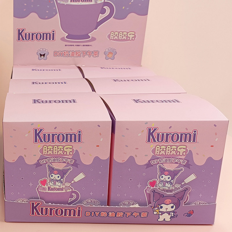 三丽鸥正版趣味DIY创意手工奶油胶胶乐儿童学生卡通女孩生日礼物,淘宝优惠券,粉丝福利购,淘宝优惠卷