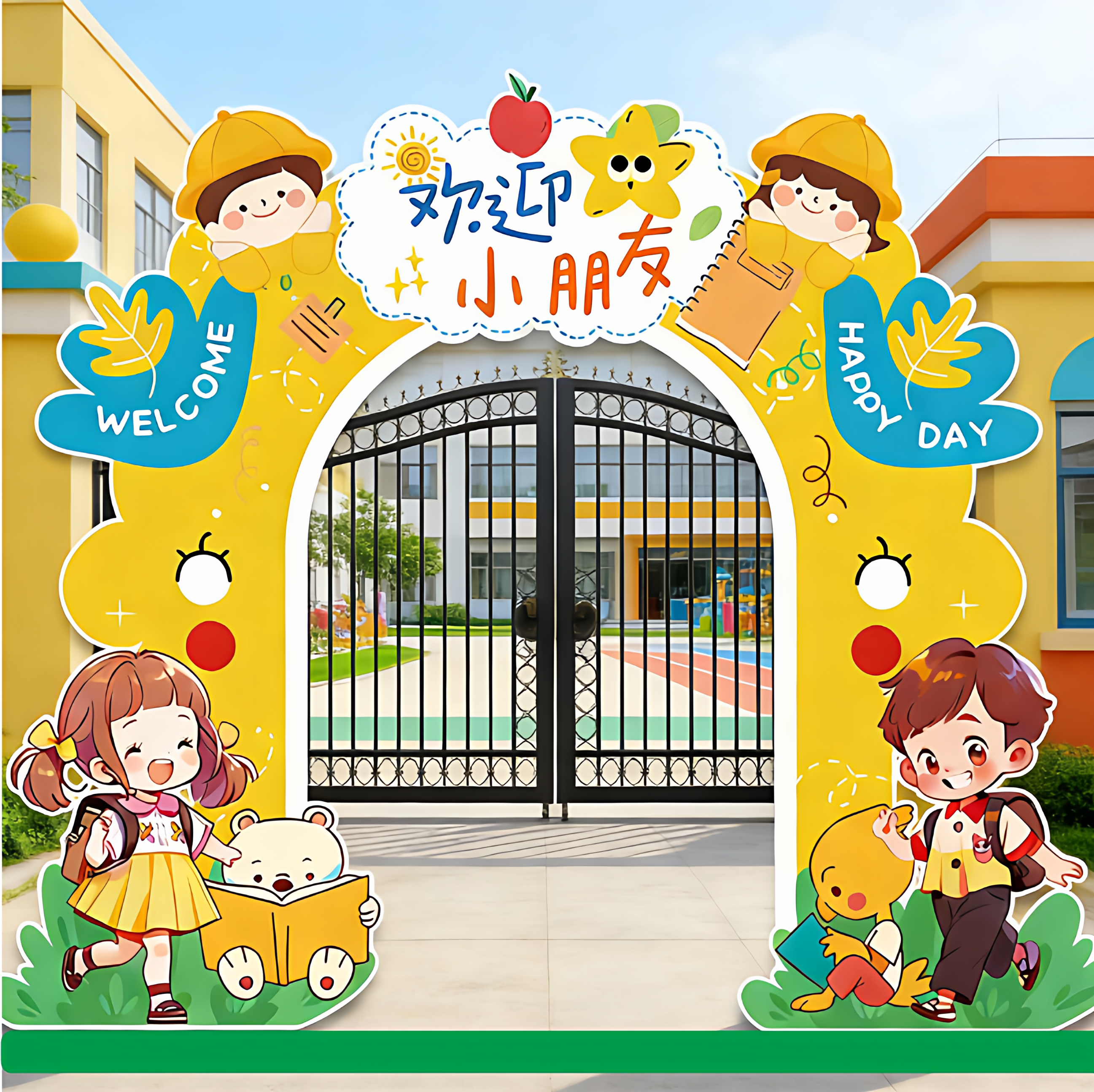 开学仪式感场景布置幼儿园小学升班入学典礼装饰拍照框道具kt板,淘宝优惠券,粉丝福利购,淘宝优惠卷