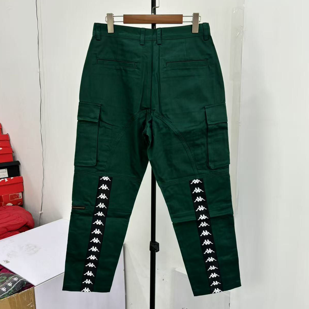 Kappa卡帕男子运动长裤春秋休闲针织直筒工装裤卫裤KPAQDAX90M,淘宝优惠券,粉丝福利购,淘宝优惠卷