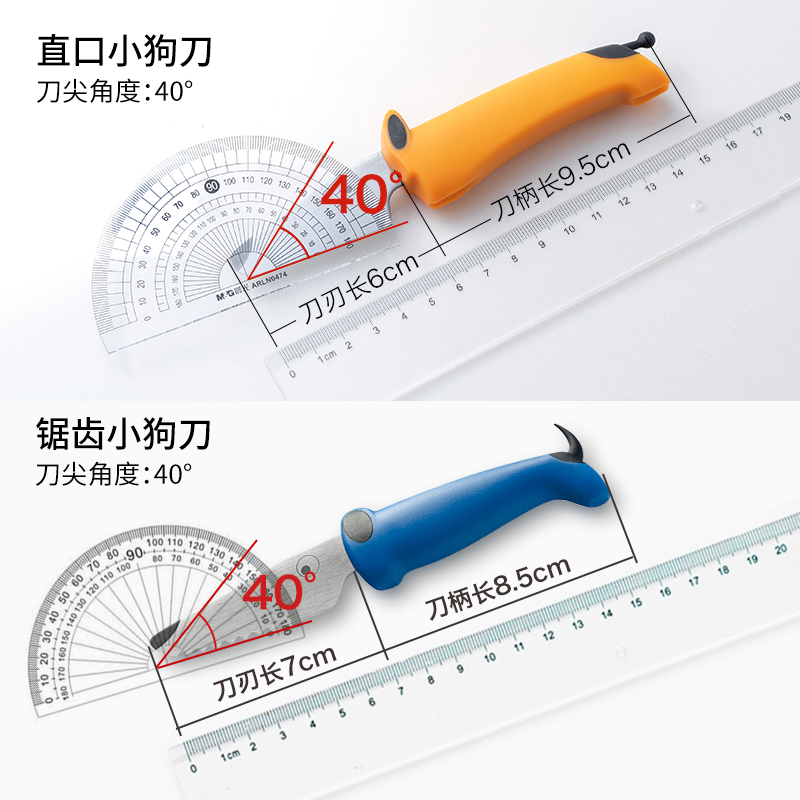 瑞士力康不易伤手儿童专用安全刀具幼儿园用水果刀儿童切菜刀套装 - 图2