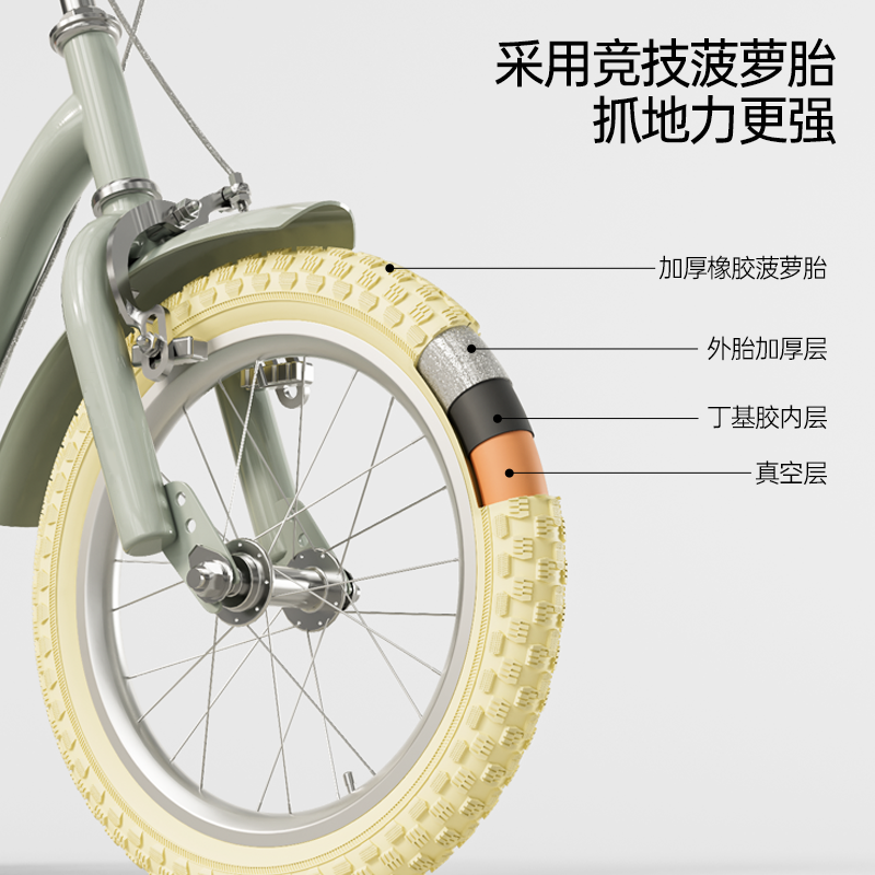 永久儿童自行车女孩3岁4-6-7-10岁宝宝脚踏车男孩单车女童公主款,淘宝优惠券,粉丝福利购,淘宝优惠卷