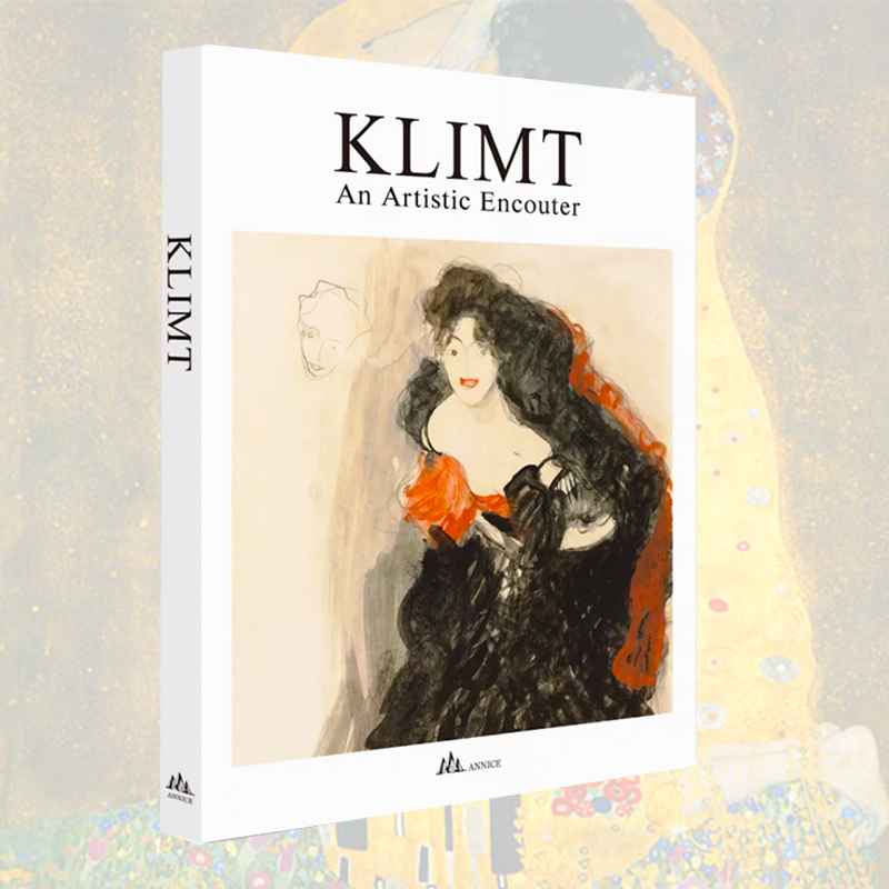 【封面随机发】正版现货 Klimt An Artistic Encouter 古斯塔夫克里姆特 英文原版进口 素描油画画集手绘手稿临摹画册作品集书籍 - 图0