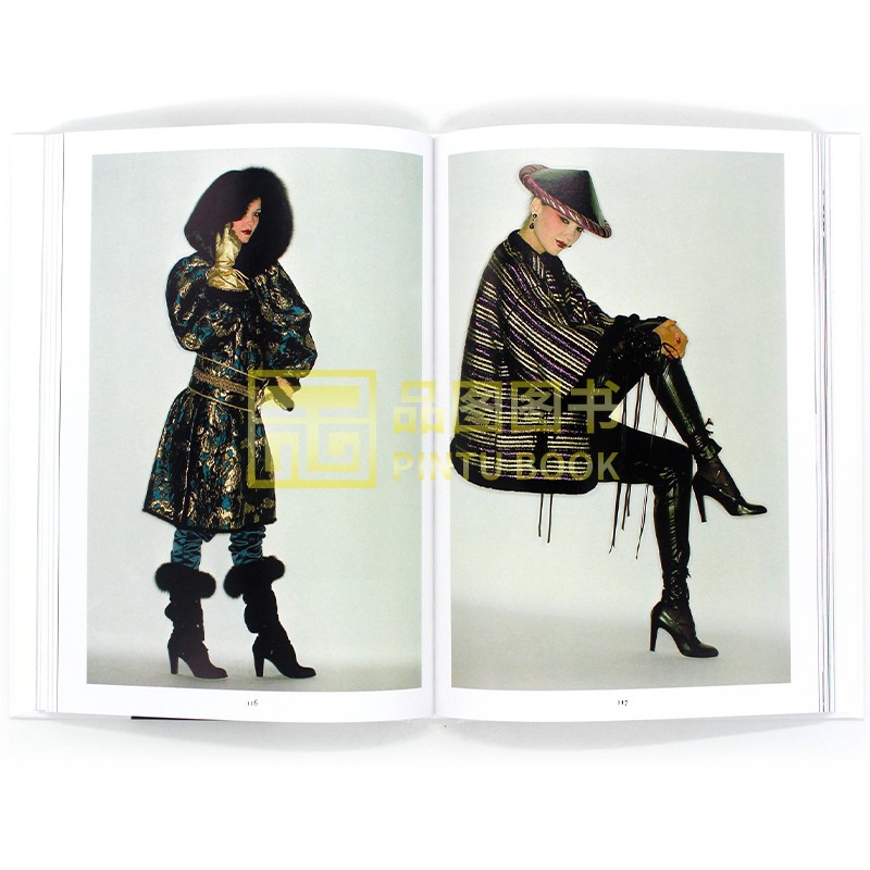 品图图书专营店现货 Yves Saint Laurent 伊夫·圣洛朗:时尚设计和摄影的先锋偶像 圣罗兰高级定制与成衣设计记录摄影册 服装服饰摄影 英文原版1