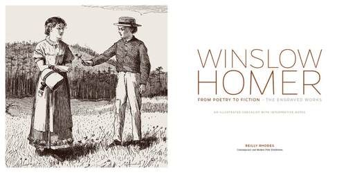 现货温斯洛荷马版画集Winslow Homer From Poetry to Fiction温斯洛霍默艺术画集 The Engraved Works: - 图2