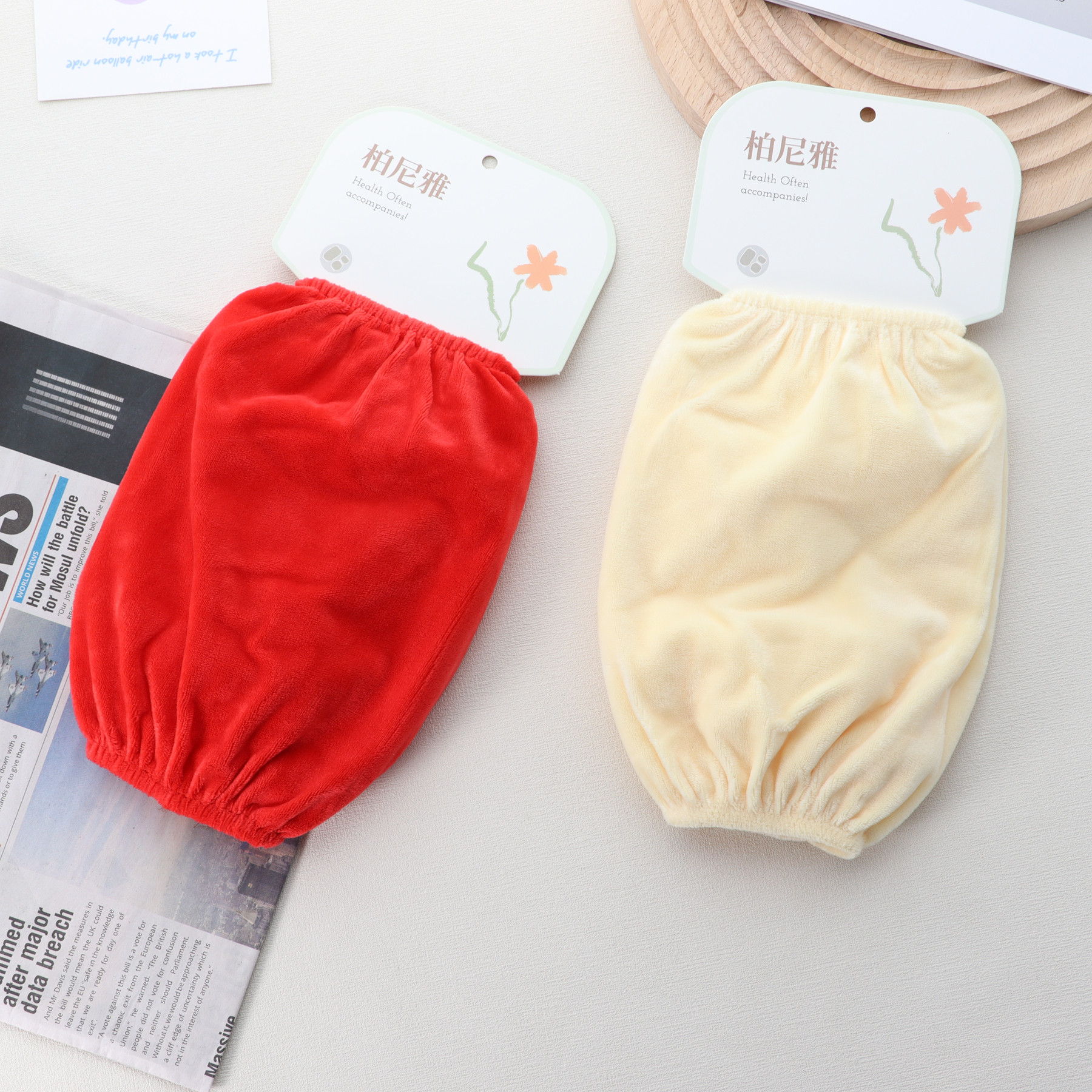 短款素色绒布护袖套女孩袖口防污净面纯色秋冬季成人男童学生儿童,淘宝优惠券,粉丝福利购,淘宝优惠卷