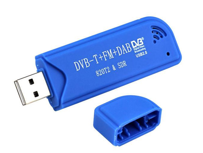 新款SDR RTL2832U+R828d USB DVB-T FM SDR无线电飞机航班 - 图3