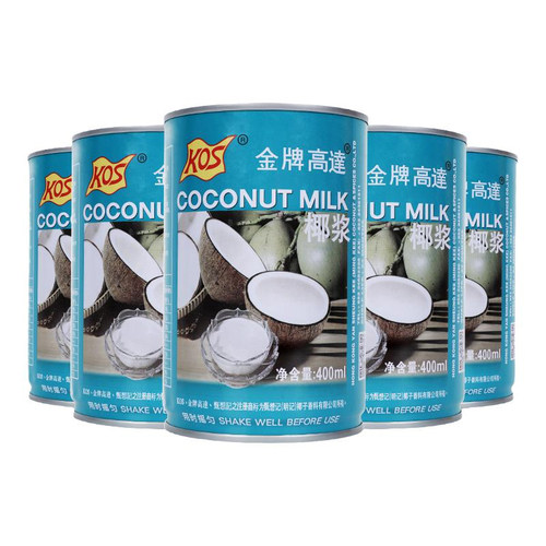 KOS金牌高达椰浆椰奶整箱*24 罐 芋圆椰汁糕西米露烘焙甜品专用 - 图3