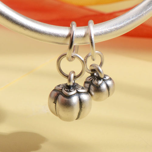 纯银999足银吊坠手镯配件编绳挂件手串串珠diy自由组合国风百搭 - 图0