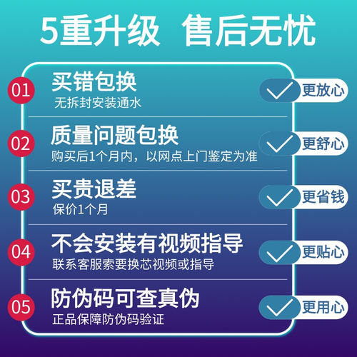 美的净水器MRC1792/1892/1898A-600G/1880B/1980A-500G/S600E滤芯 - 图1