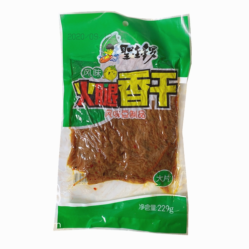 大辣片大香干火腿香干圣金锣8090的回忆小时候的味道辣片零食 - 图0