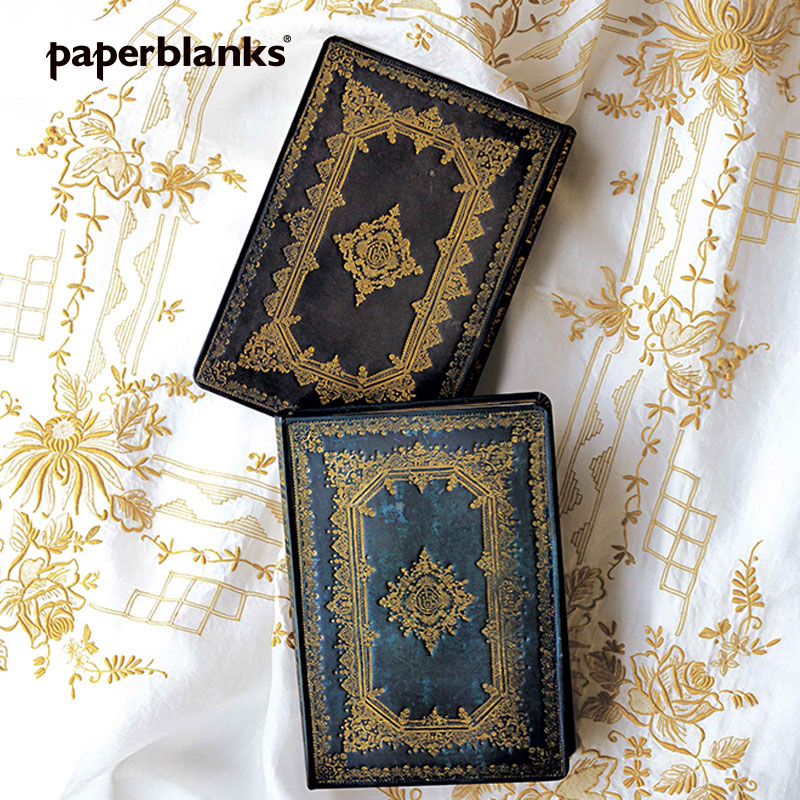 paperblanks佩兰克笔记本A4日记本子斯特拉新星画画绘画超大本文艺精致复古手帐本记事本子学生手账文具送礼 - 图2