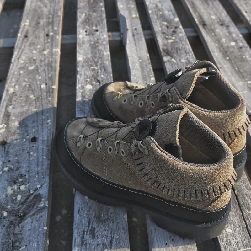 SONOFLOONG复古真皮防水登山靴户外旋钮马丁靴手工缝线增高帮鞋潮,淘宝优惠券,粉丝福利购,淘宝优惠卷