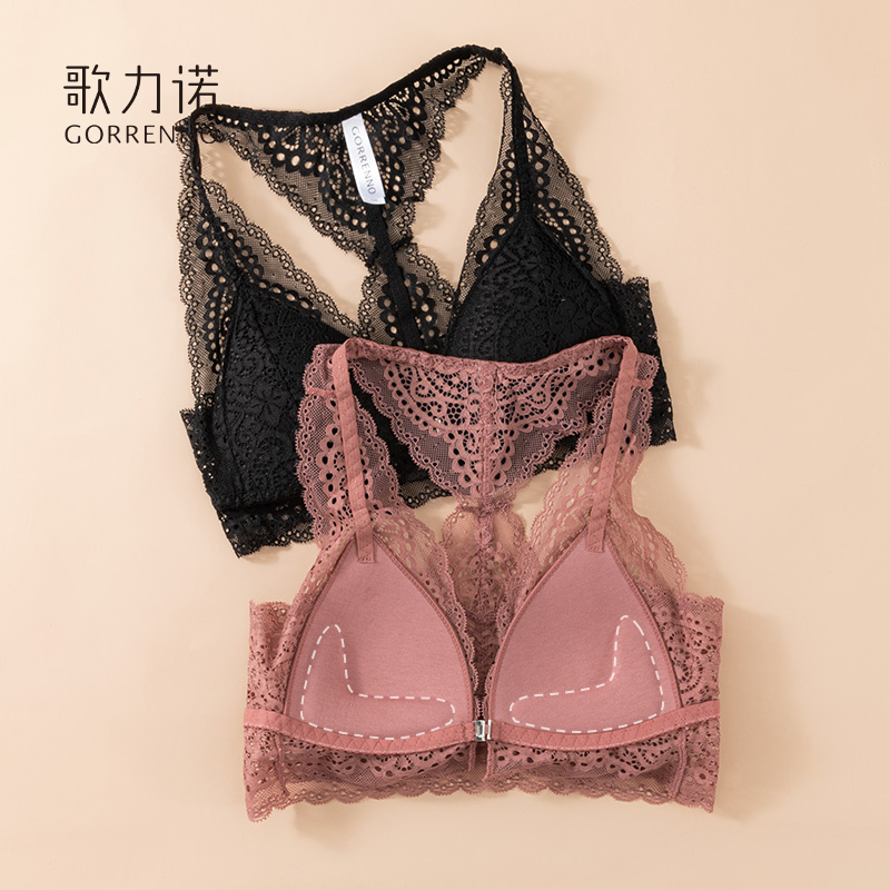 歌力诺无钢圈文胸罩薄款大胸美内衣 歌力诺文胸