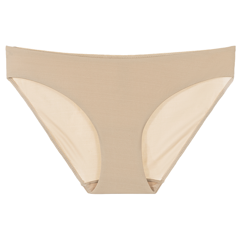 法式光面无痕内裤女生新款超薄冰丝纯棉裆纯欲性感低腰三角短裤头,淘宝优惠券,粉丝福利购,淘宝优惠卷