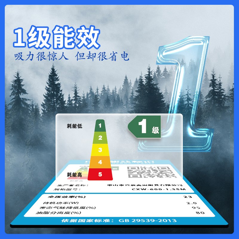 油烟机商用抽油烟机大吸力不锈钢厨房饭店大功率农村土灶排烟罩 - 图2